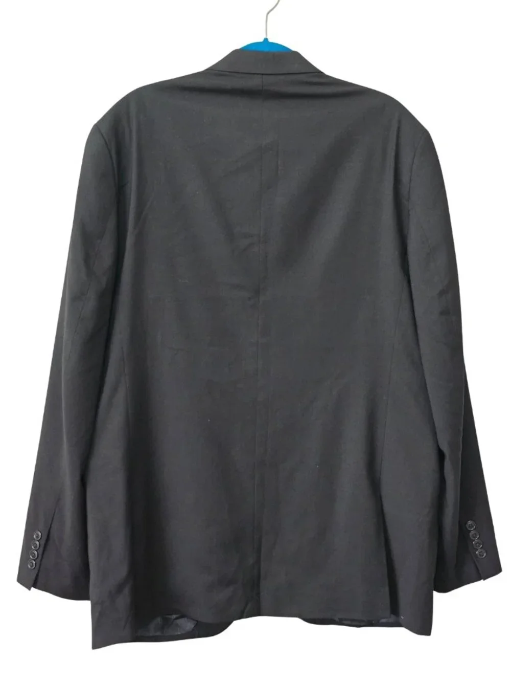 SCOTTeVEST Sport Coat Mens 44L Black Sports Jacket Travel Blazer Multi-Pockets